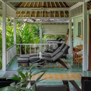 A modern, Zen-style spa is on Bali Garden’s first floor