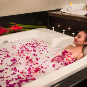 Relaxing Flower Baths